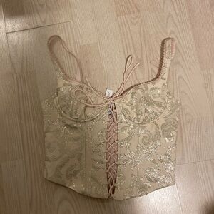 NWT Gorgeous Rumored Corset Top